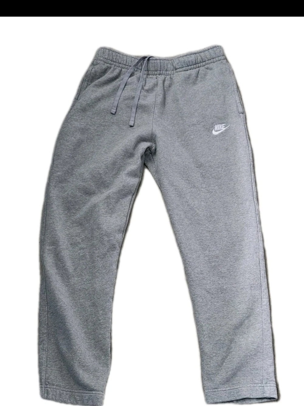NIKE Sportswear Club Fleece Big Kids Youth Pants Gray Size Medium (10-12) 26x26